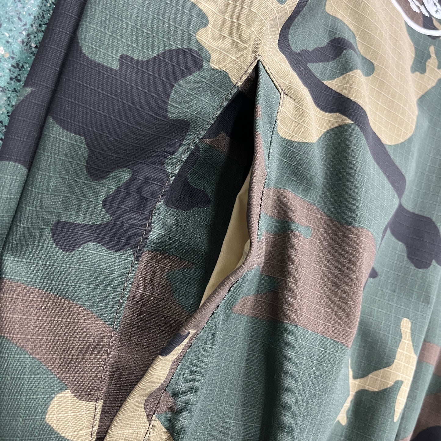 Camouflage work jacket