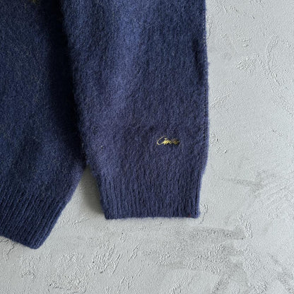 c star mohairknit sweater navy