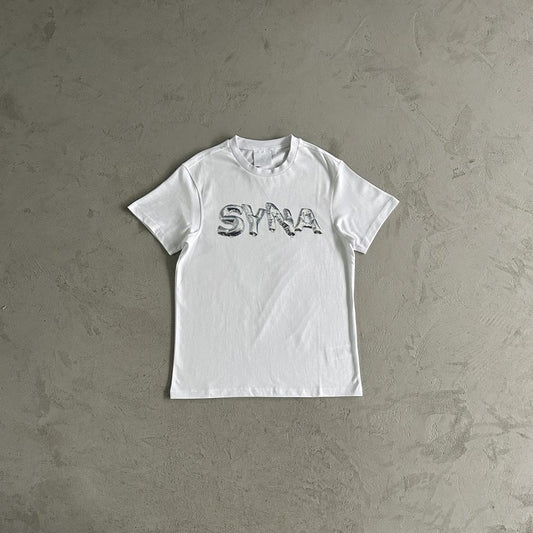 sy balloon tee white