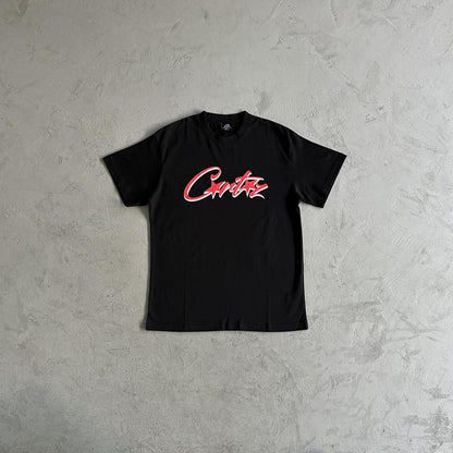 C Star red and white Tee