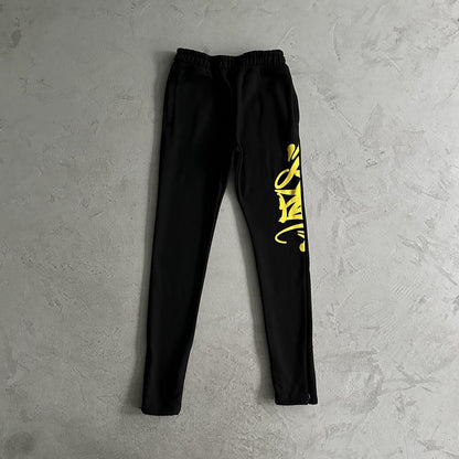 team syna jogger blacksafety yellow