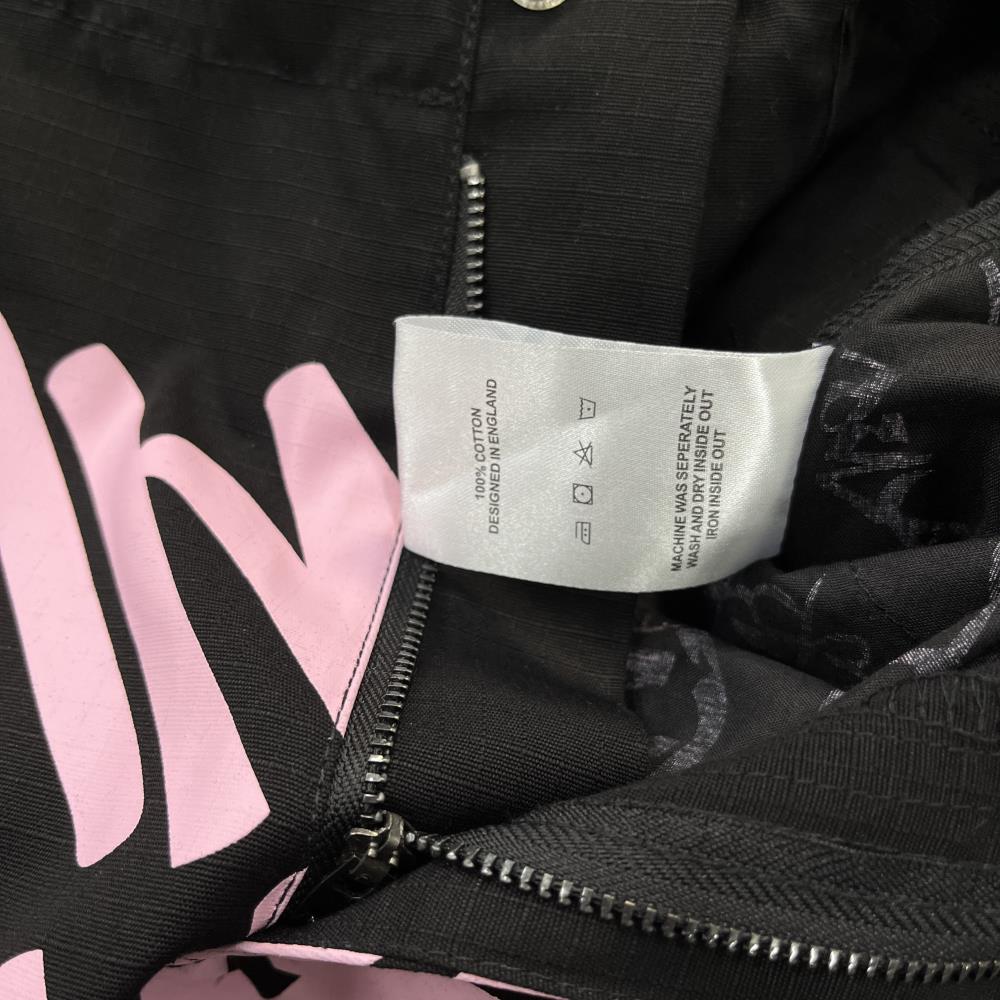 Black Graff Cargos (Pink Logo)