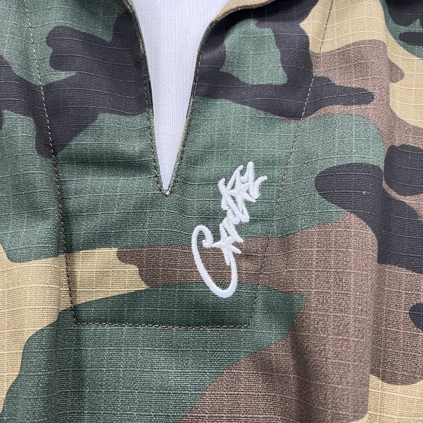 Camouflage work jacket