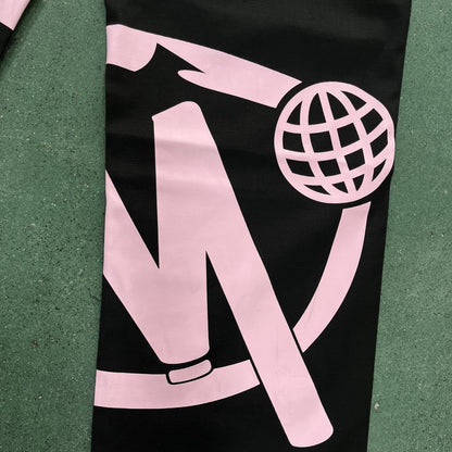 Black Graff Cargos (Pink Logo)