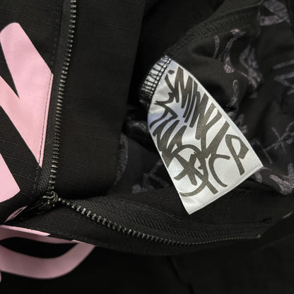 Black Graff Cargos (Pink Logo)