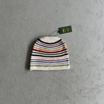 Striped cold hat