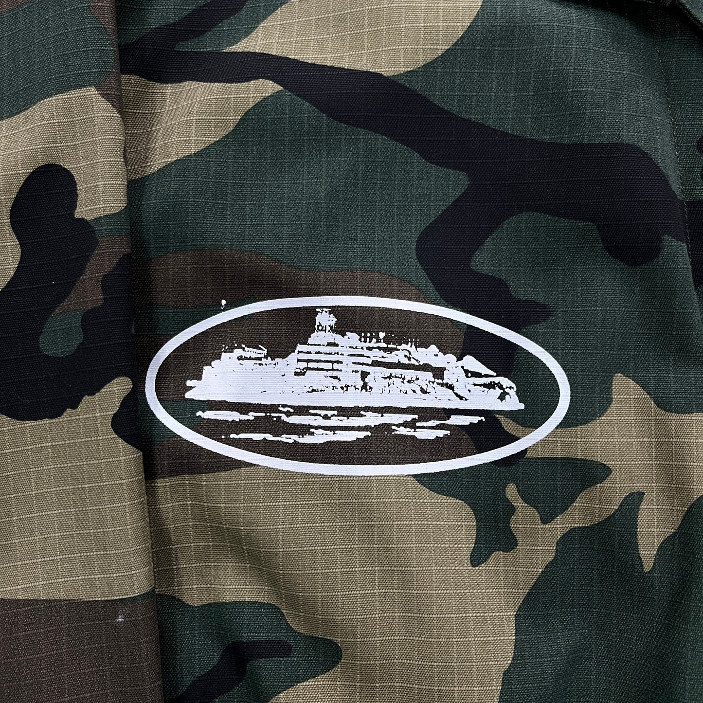 Camouflage work jacket