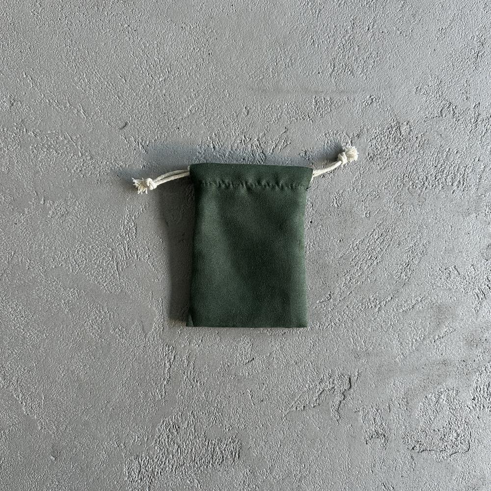 100% genuine leather card holder-green