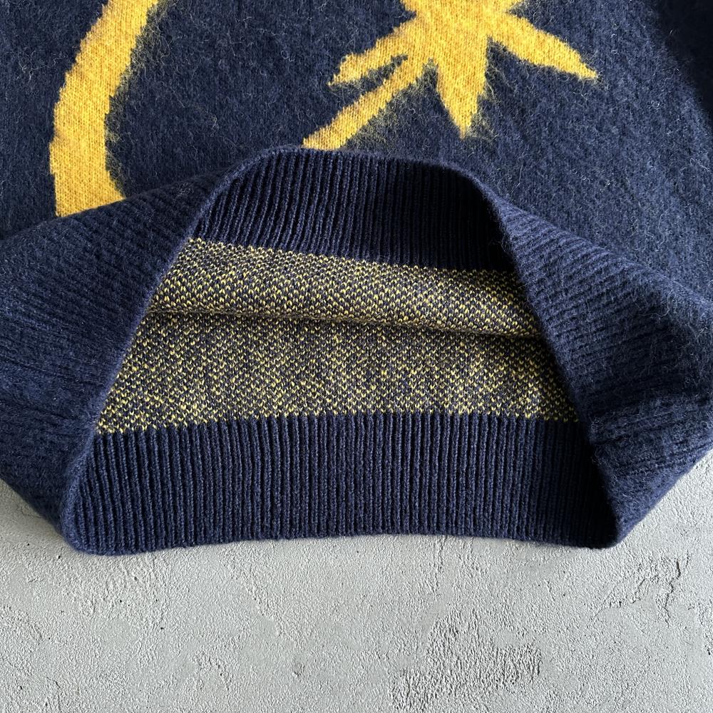 c star mohairknit sweater navy