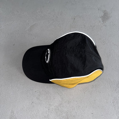 drawstring hat yellow