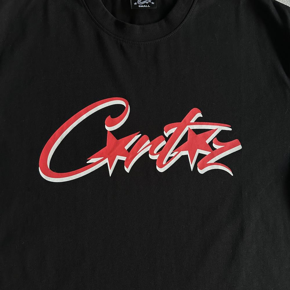 C Star red and white Tee