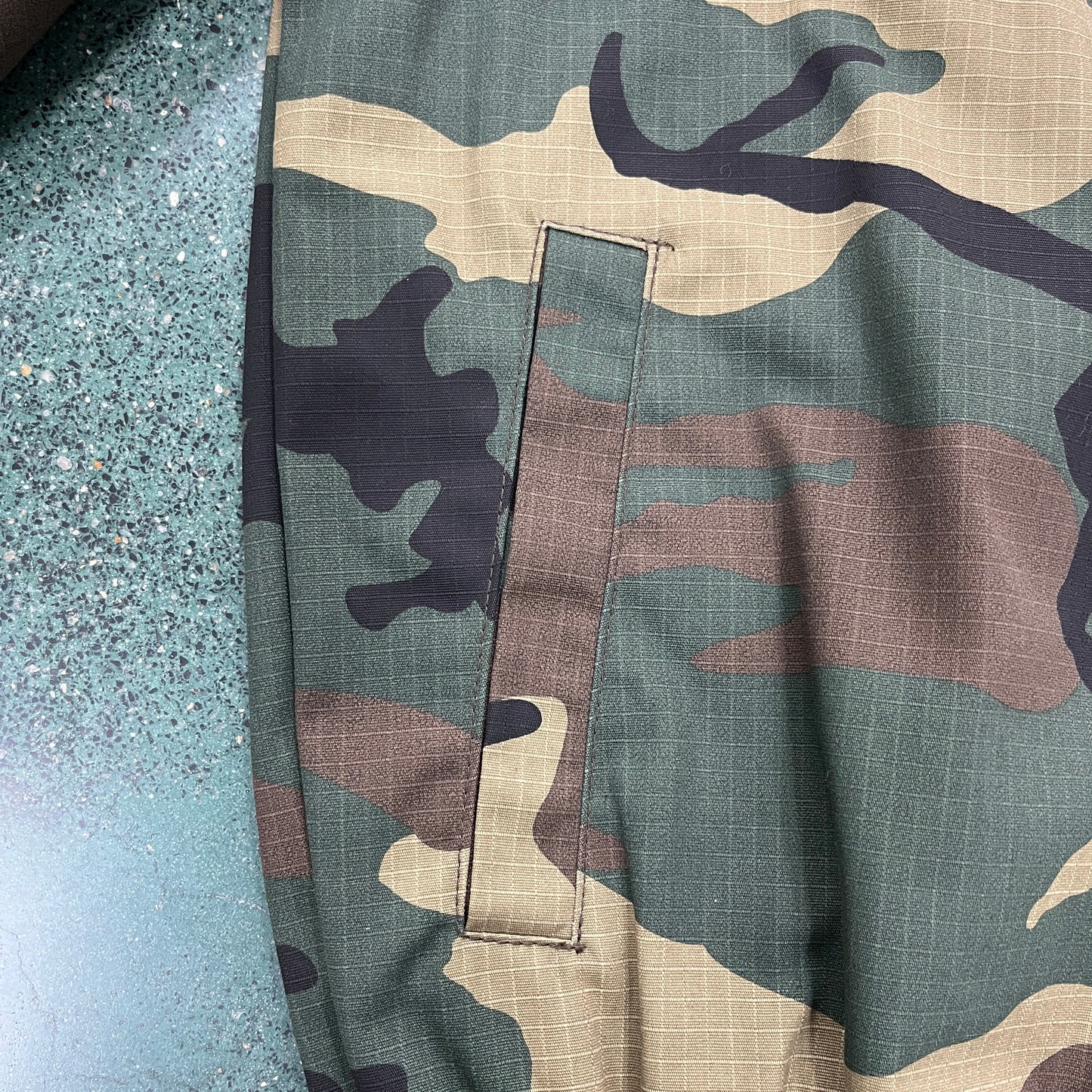 Camouflage work jacket