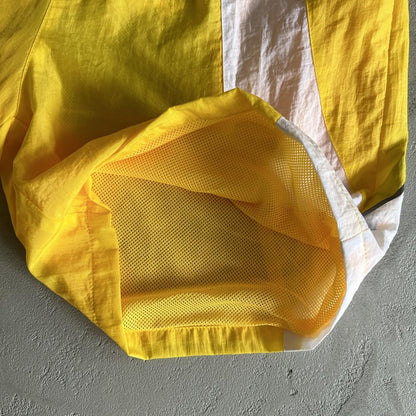 Alcatraz Sun & Rain Shorts-White & Yellow