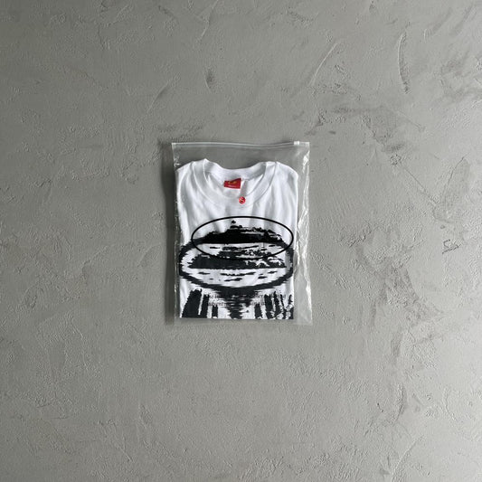 Alcatraz hand print t-shirt