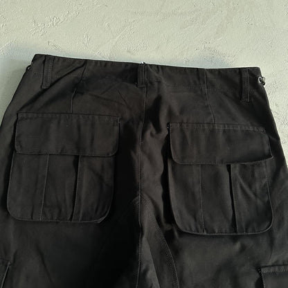 Black Graff Cargos (Sequin Logo)