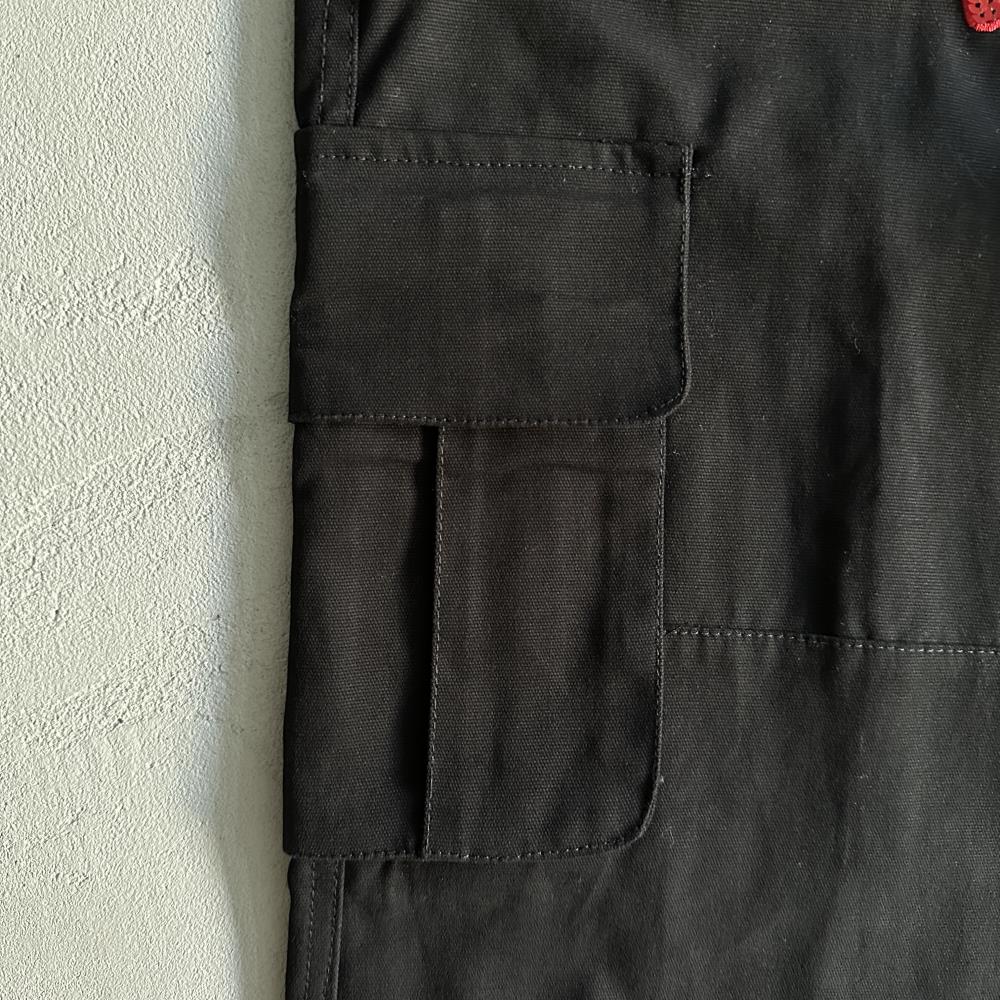 Black Graff Cargos (Sequin Logo)