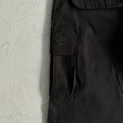 Black Graff Cargos (Sequin Logo)