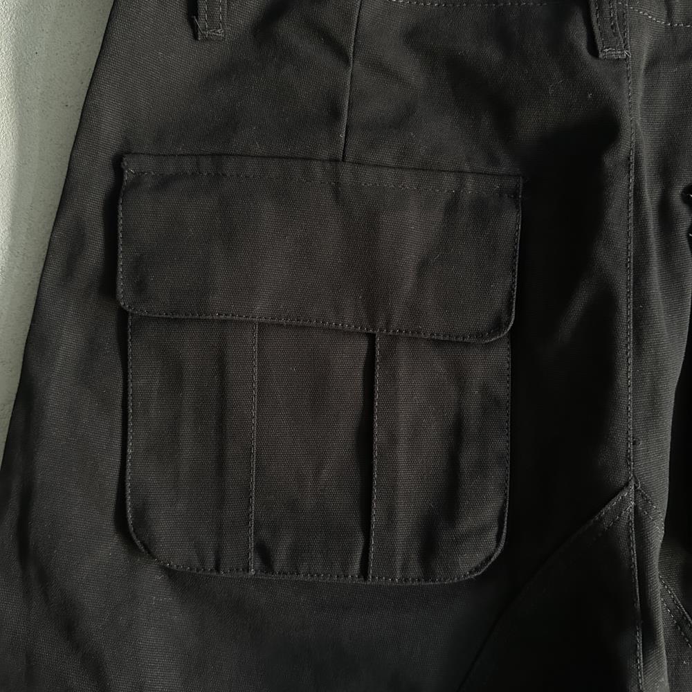 Black Graff Cargos (Sequin Logo)