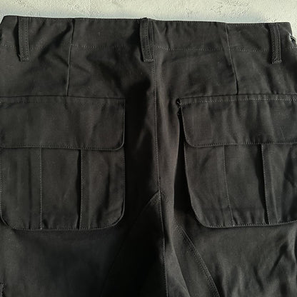 Black Graff Cargos (Sequin Logo)