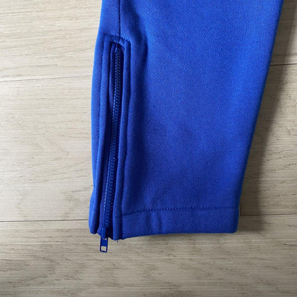 CHENILLE DECODED HOODED TRACKSUIT - DAZZLING BLUE/WHITE