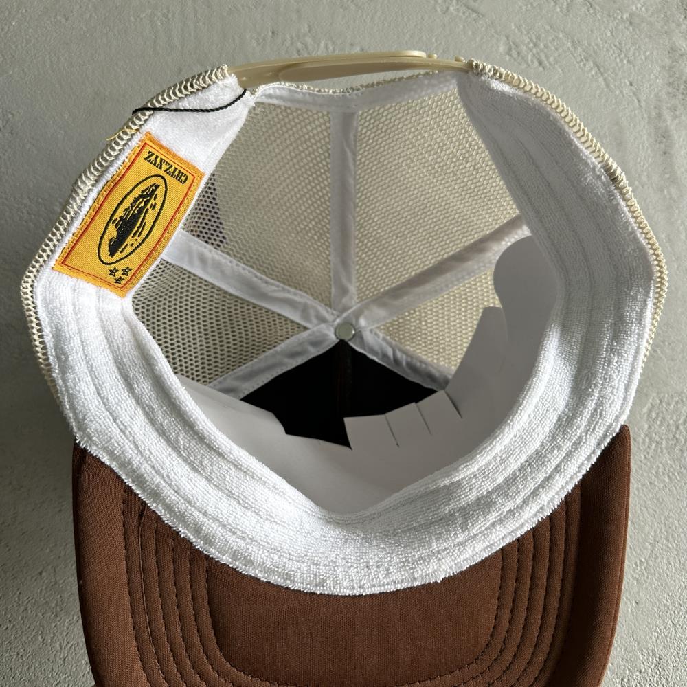 Eagle Trucker Cap-Brown