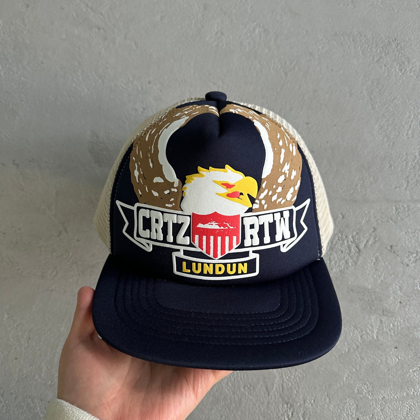 Eagle Trucker Cap-black