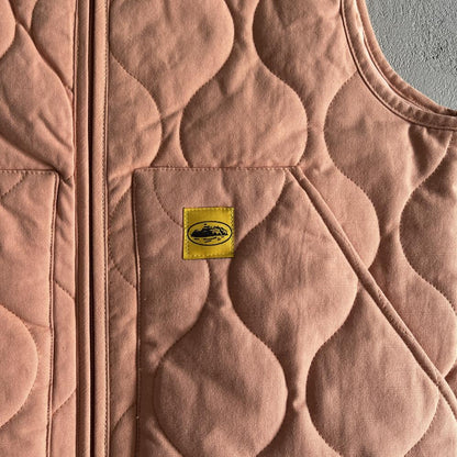 Guerillaz Quilted Vest - Pink