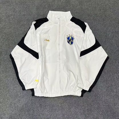 Corteiz Alcatraz Embroidered Logo Woven Casual Sportswear Set
