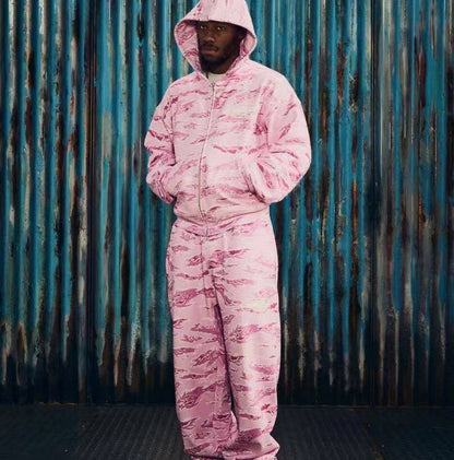 Camouflage tracksuit-Pink