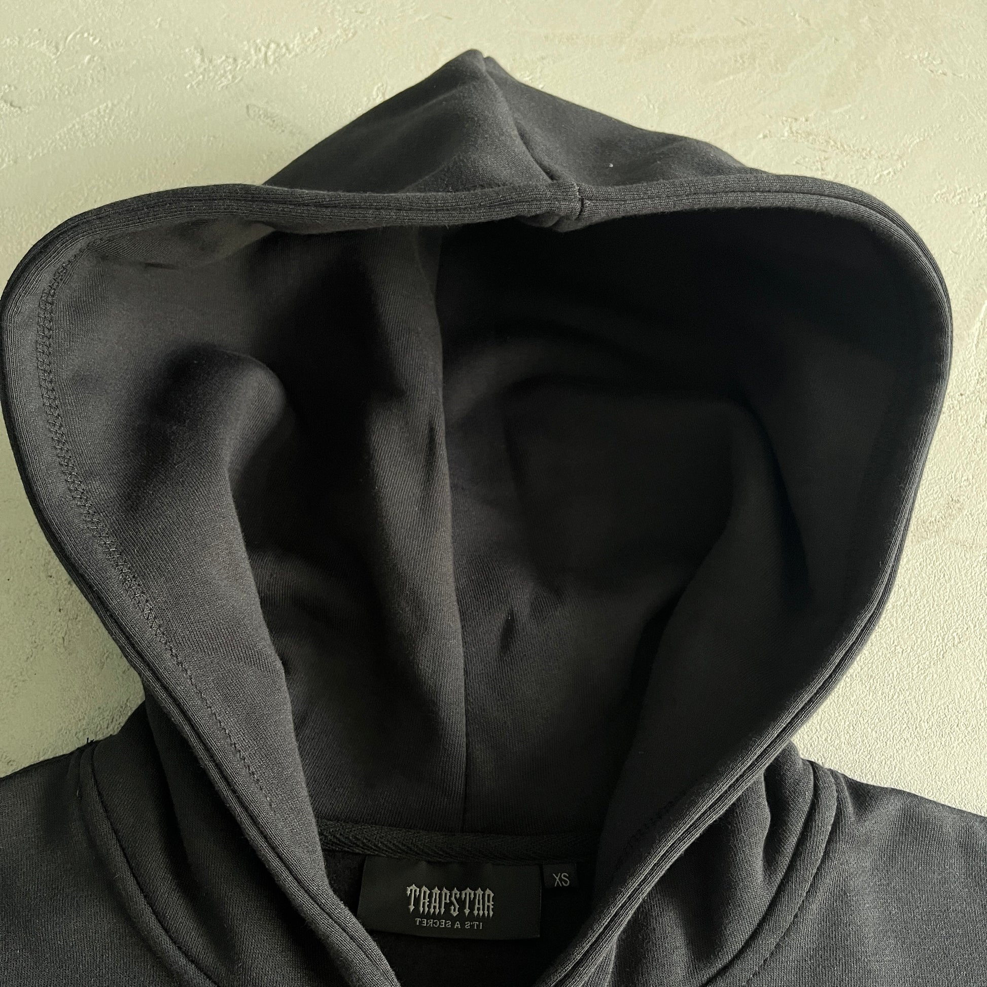 Trapstar Script Zip Through Hoodie Tracksuit Black/Zinfandel