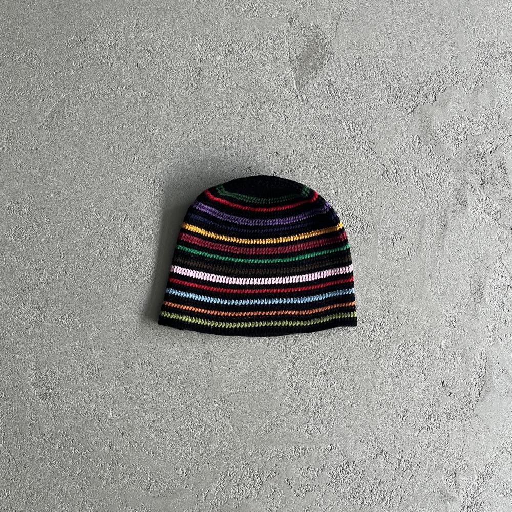 Striped cold hat