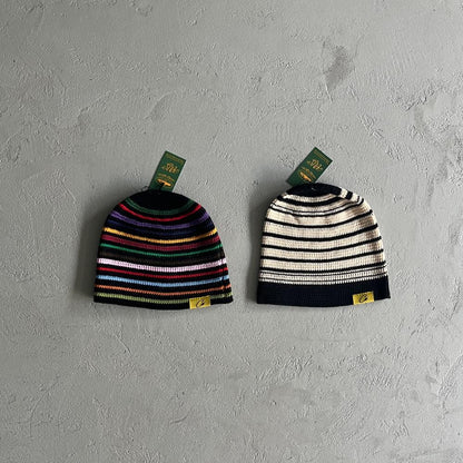 Striped cold hat