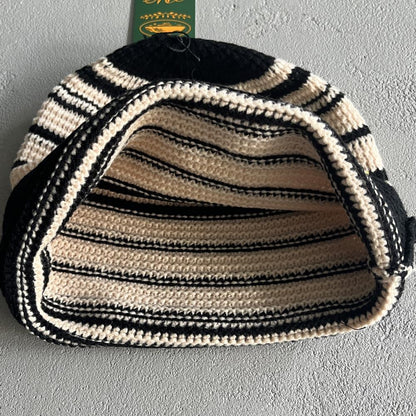 Striped cold hat