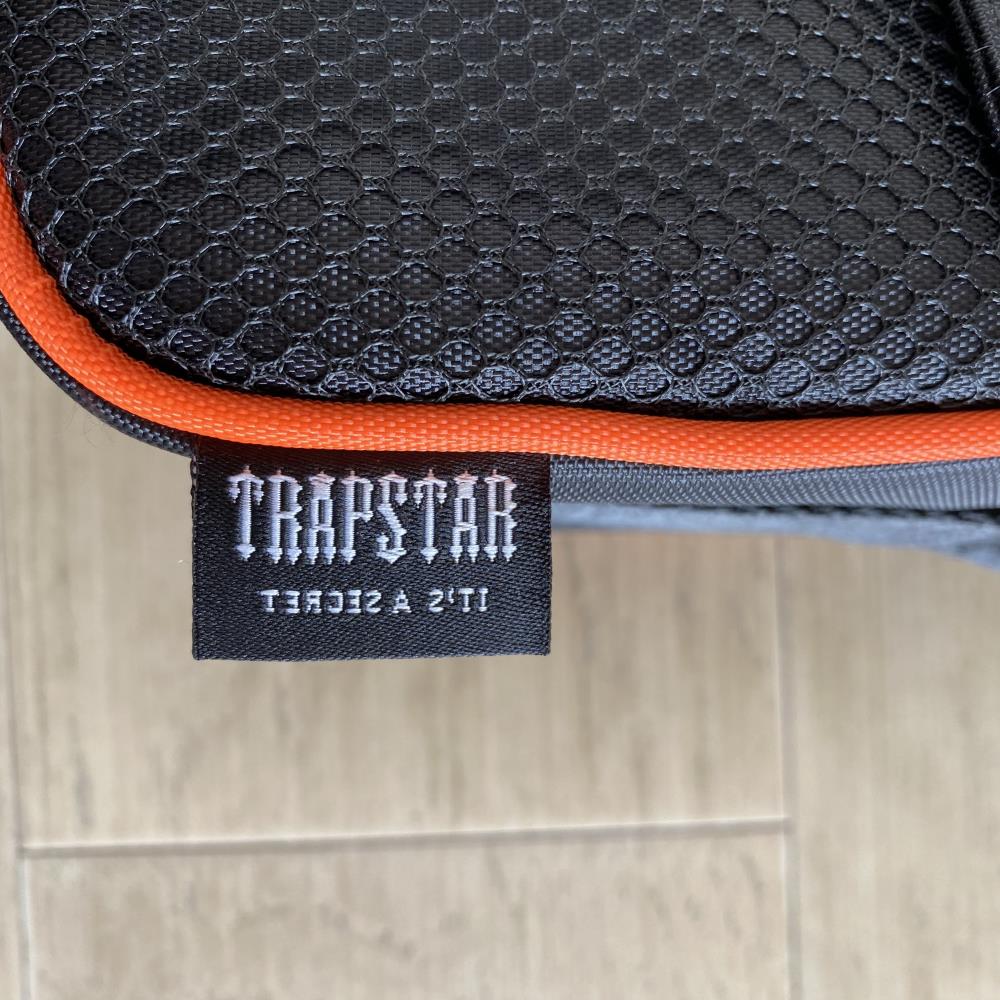 Trapstar Messenger Bag 1.0-Black/Orange