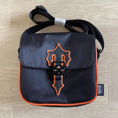 Trapstar Messenger Bag 1.0-Black/Orange