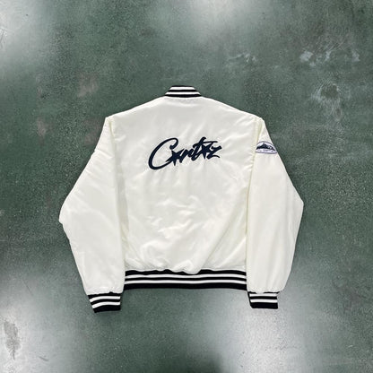 White Stadium Jacket