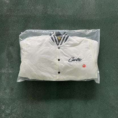 White Stadium Jacket