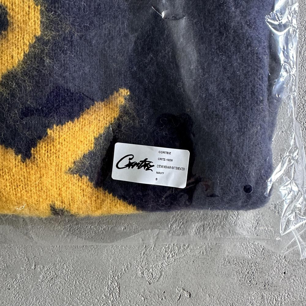 c star mohairknit sweater navy