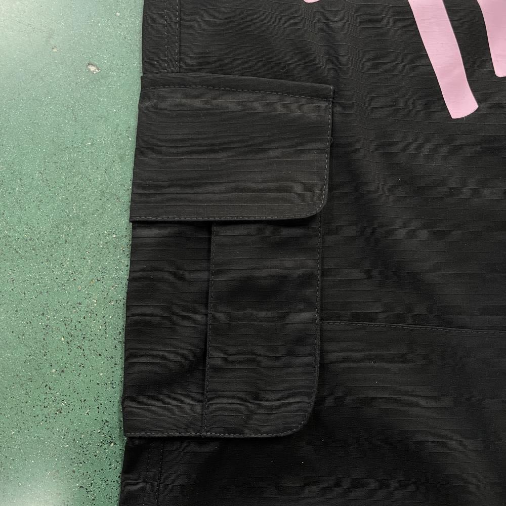 Black Graff Cargos (Pink Logo)