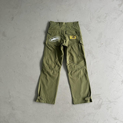 Slant pocket military green Bottoms