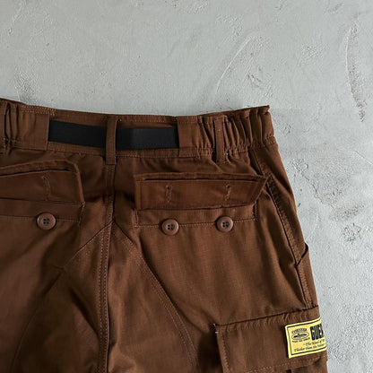 brown white with logo cargo