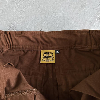 brown white with logo cargo