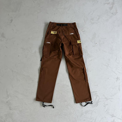 brown white with logo cargo