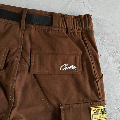 brown white with logo cargo