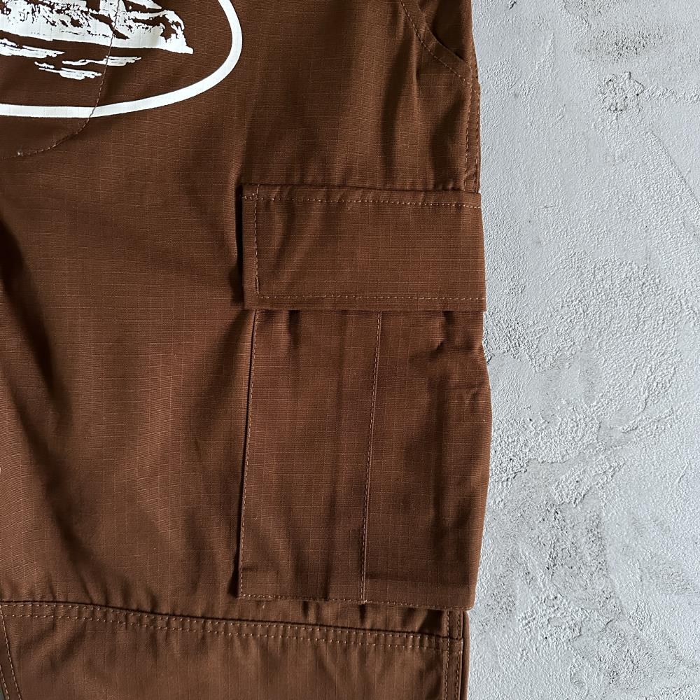 brown white with logo cargo