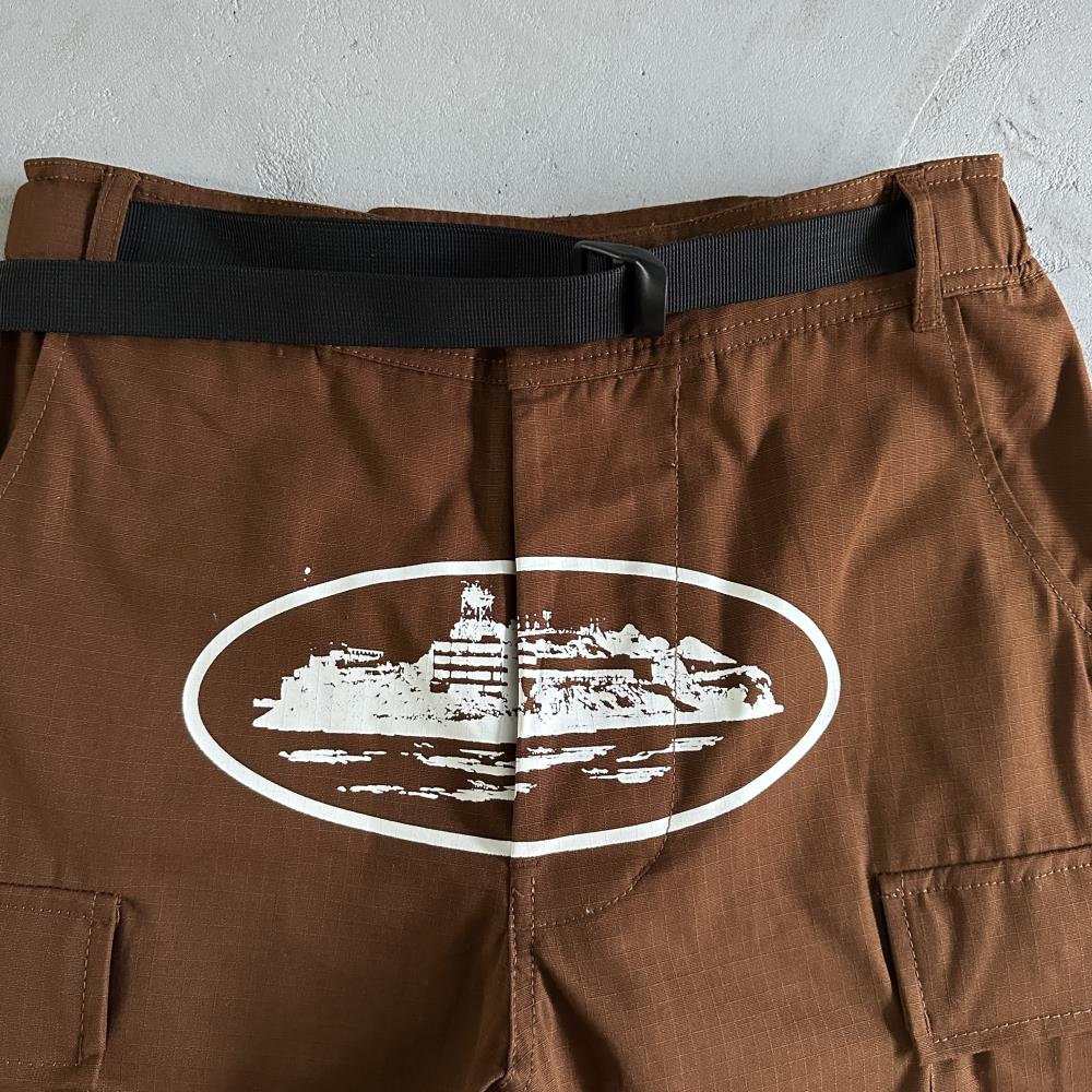 brown white with logo cargo