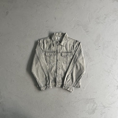 c-star denim jacket-grey