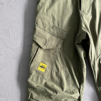 Slant pocket military green Bottoms