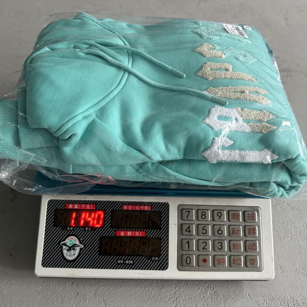 chenille decdoded 2.0 hoodie-tiffany blue