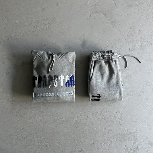 chenille decdoded 2.0 hoodie tracksuit-greyblue